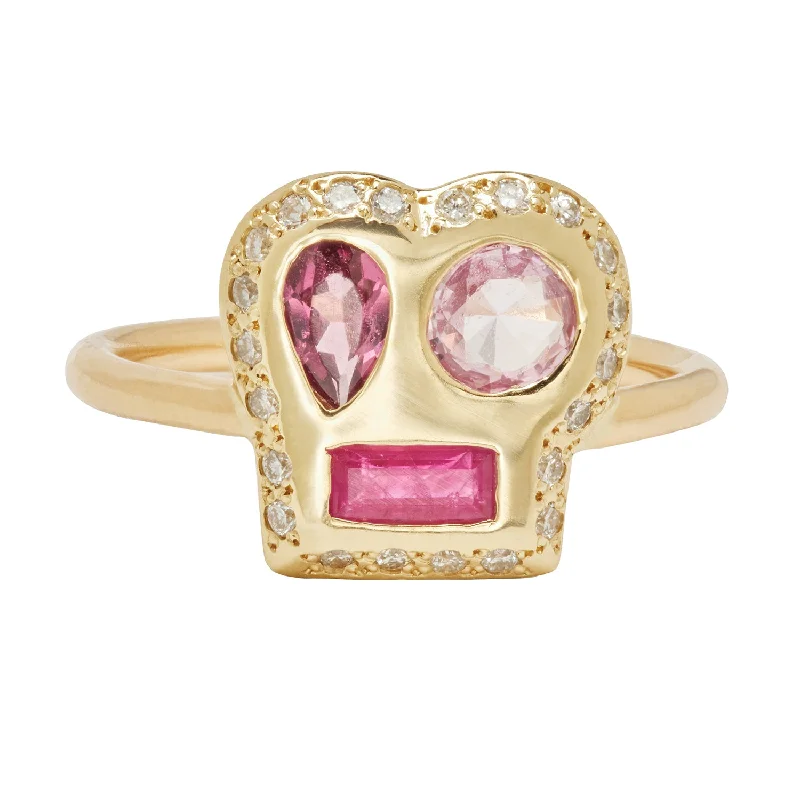 engagement rings for women with sapphires and rubies-The Maxine Ring