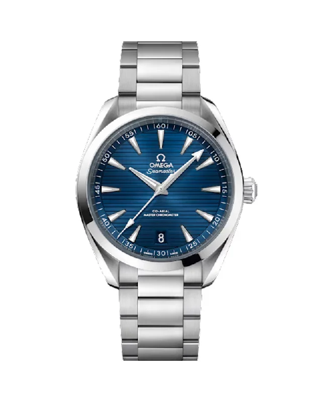 digital watches for men with customizable functions and fitness tracking -SEAMASTER AQUA TERRA 150M