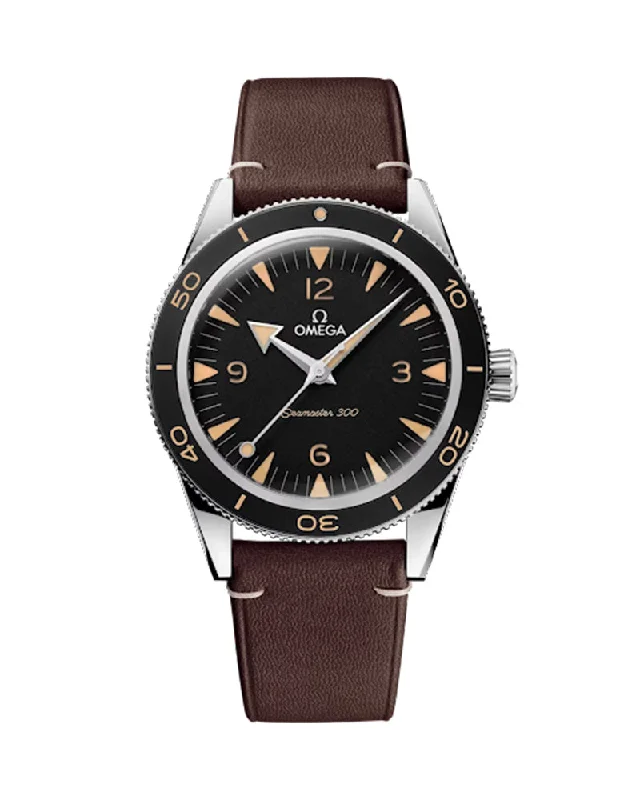 women’s watches with modern dials and classic leather bands -SEAMASTER 300