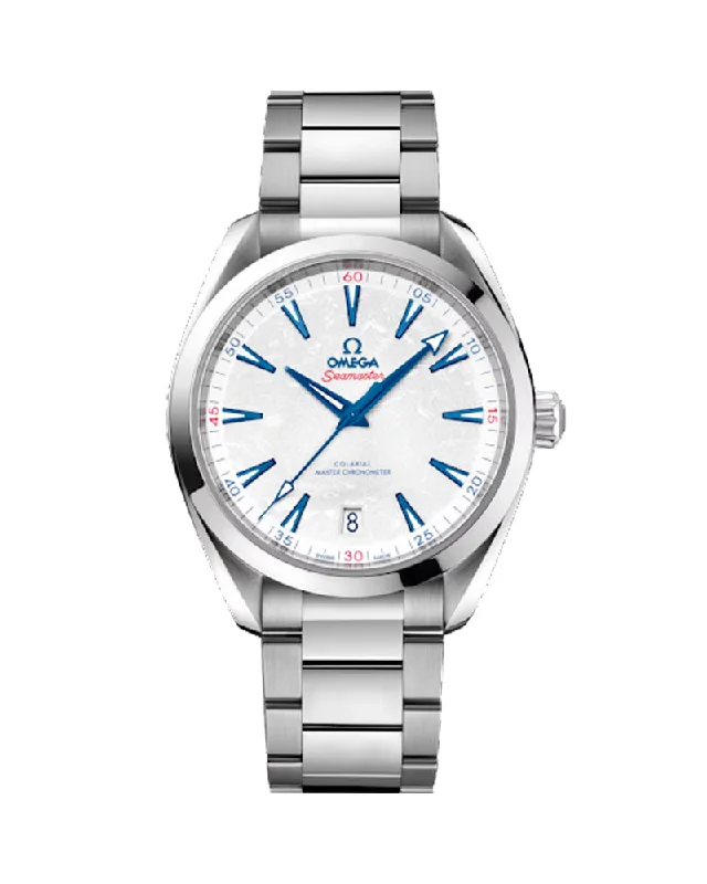 watches for men with minimalist designs and durable bands -SEAMASTER AQUA TERRA 150M