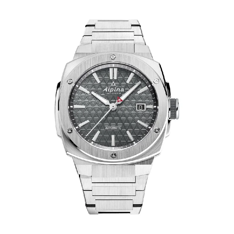 titanium watches for men with sleek and lightweight design -Alpiner Extreme Automatic Grey