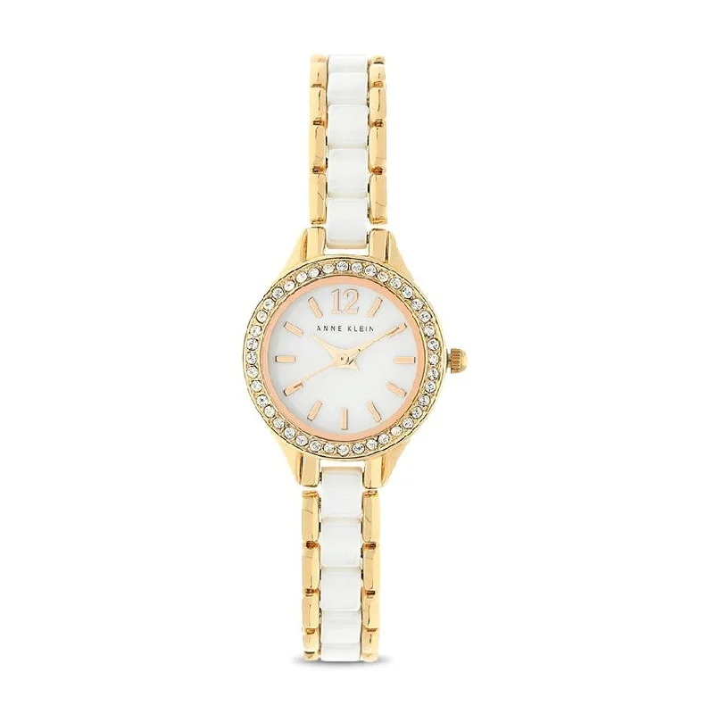 stylish women’s watches with mesh bracelets and minimalist dials -Anne Klein AKB1954RGST Analog Watch For Women