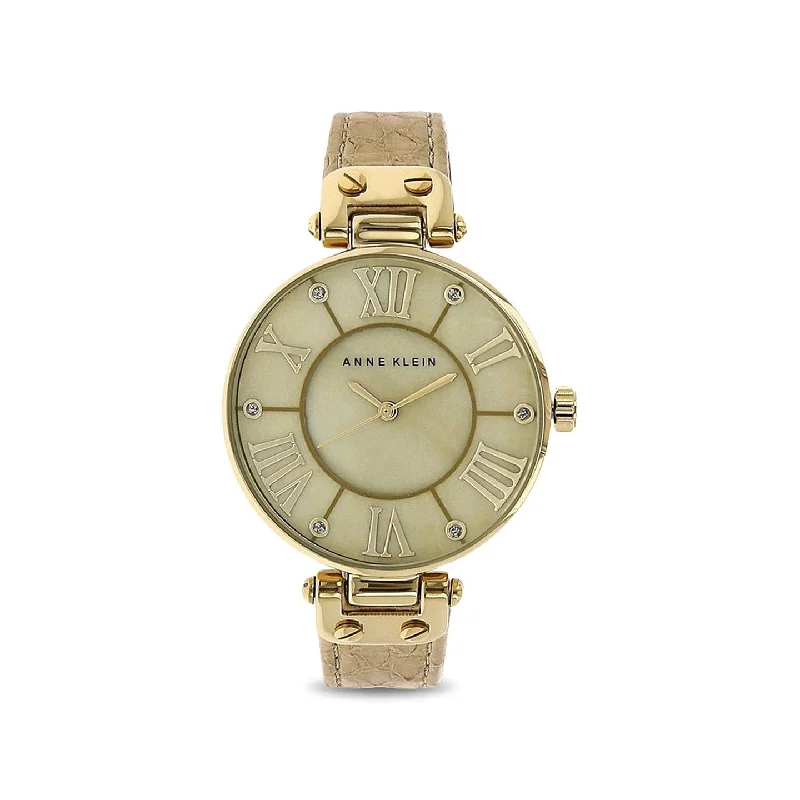 watches for men with innovative designs and precision Swiss movement -Anne Klein NBAK1012GMGD Analog Watch For Women