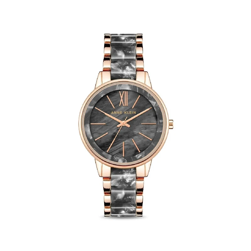 watches for women with interchangeable straps and luxurious finishes -Anne Klein NCAK1412GYRG Trend Analog Watch For Women