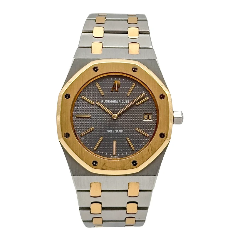 rugged watches for men with advanced GPS and altimeter -Audemars Piguet Royal Oak Jumbo Stahl/Gelbgold 5402