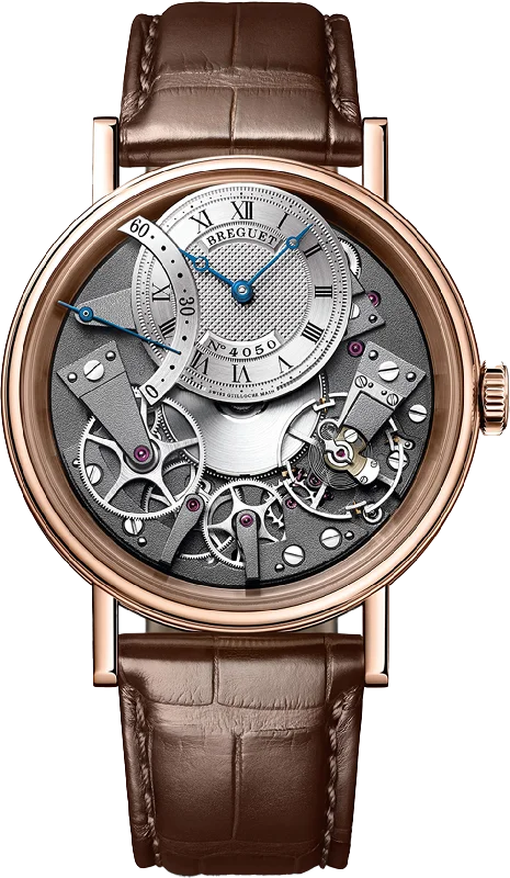 premium women’s watches with intricate designs and metal bands -Breguet Tradition 7097 Skeleton Dial Men 40 mm