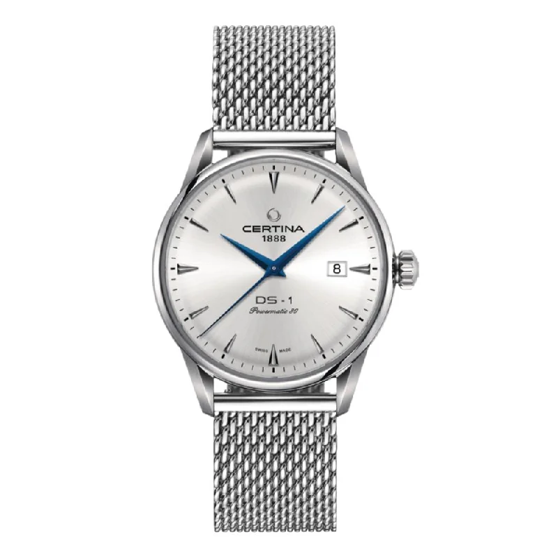 titanium watches for men with sleek and lightweight design -DS-1 Silver