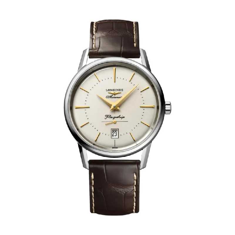 women’s watches with interchangeable bands for different looks -Flagship Heritage Silver Dial