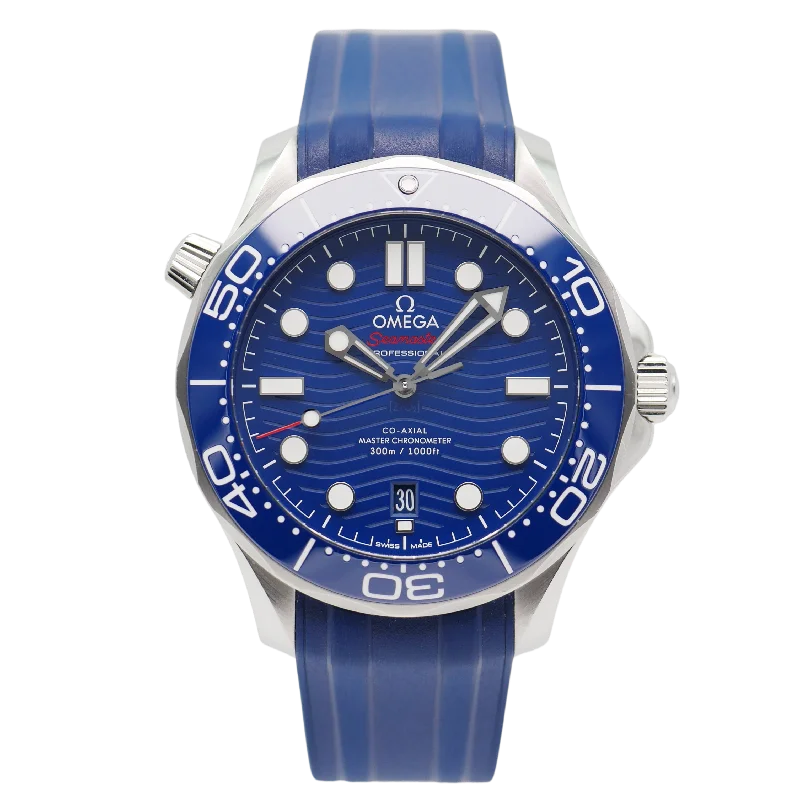 watches for women with stainless steel bracelets and modern looks -Omega Seamaster Diver 300 M Stahl 21032422003001 - 2021