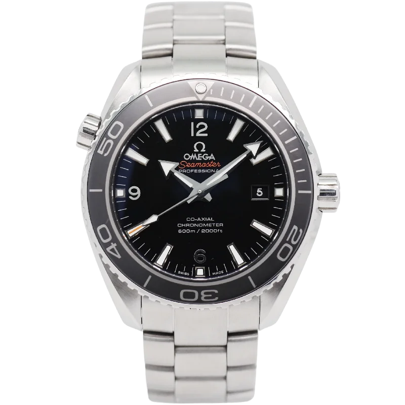 titanium sport watches for men with water resistance and eco-friendly features -Omega Seamaster Planet Ocean 600M Stahl 23230462101001 - 2015