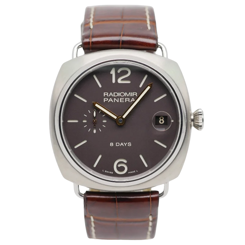 smartwatches for women with advanced health and fitness tracking -Panerai Radiomir 8 days Titan PAM00346