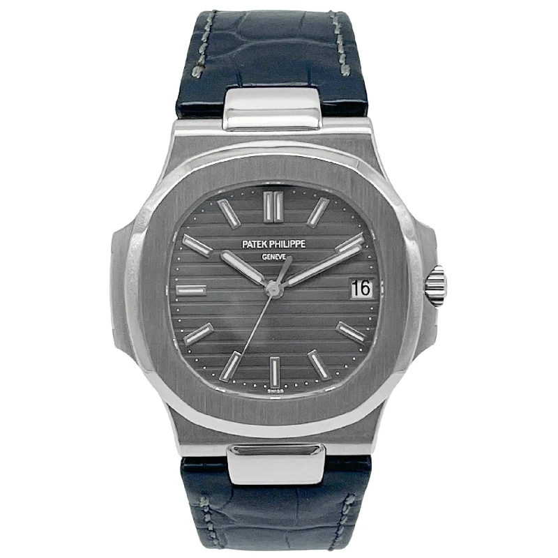 titanium sport watches for men with shockproof and waterproof features -Patek Philippe Nautilus Weißgold 5711G-001 2008