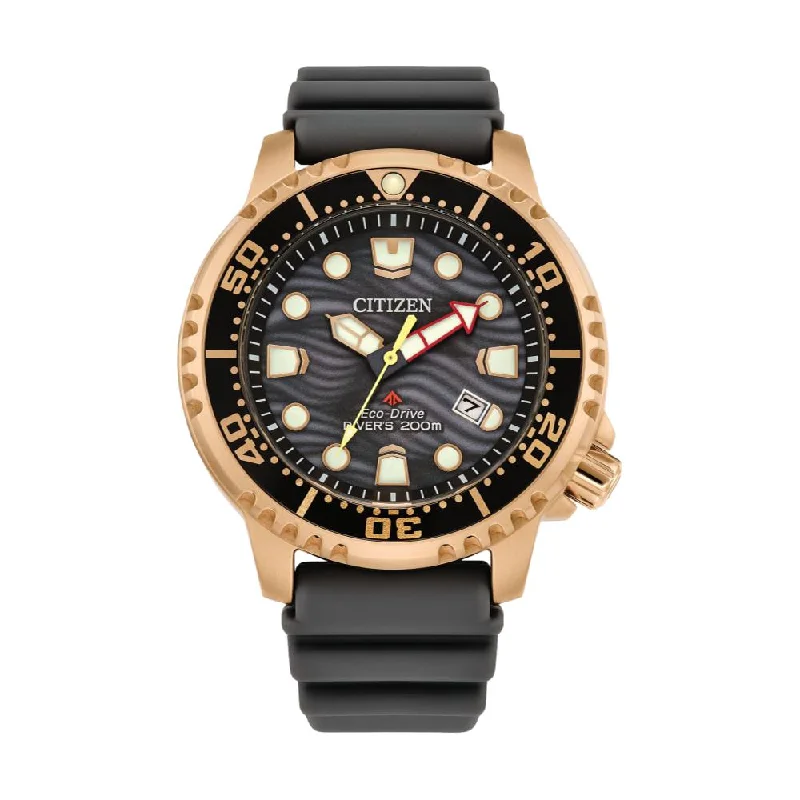 sport watches for men with advanced GPS tracking and fitness functions -Promaster Dive Grey Dial, Gold-Tone Case