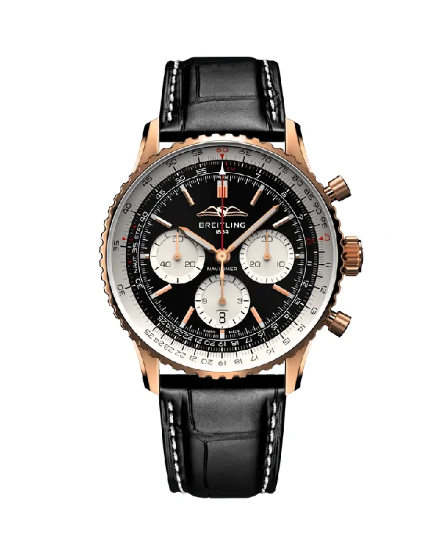 women’s watches with leather and metal band options -NAVITIMER B01 CHRONOGRAPH 43