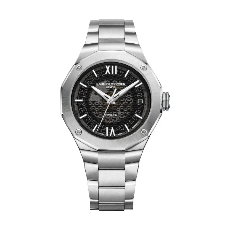 elegant women’s watches with sleek stainless steel and minimalist design -Riviera 39mm 10715