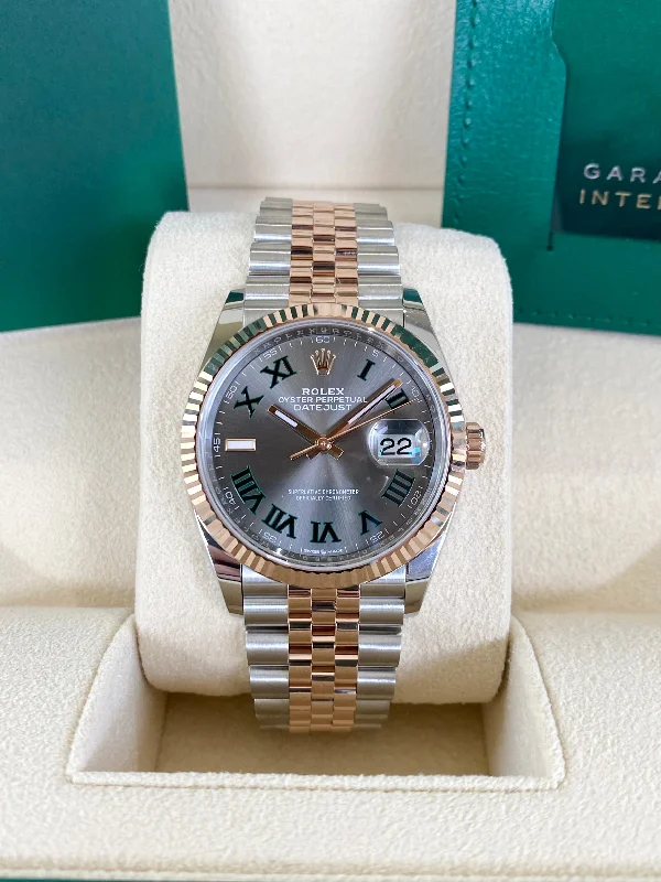 watches for men with rugged design and innovative functions -2023 Rolex Datejust 36 126231