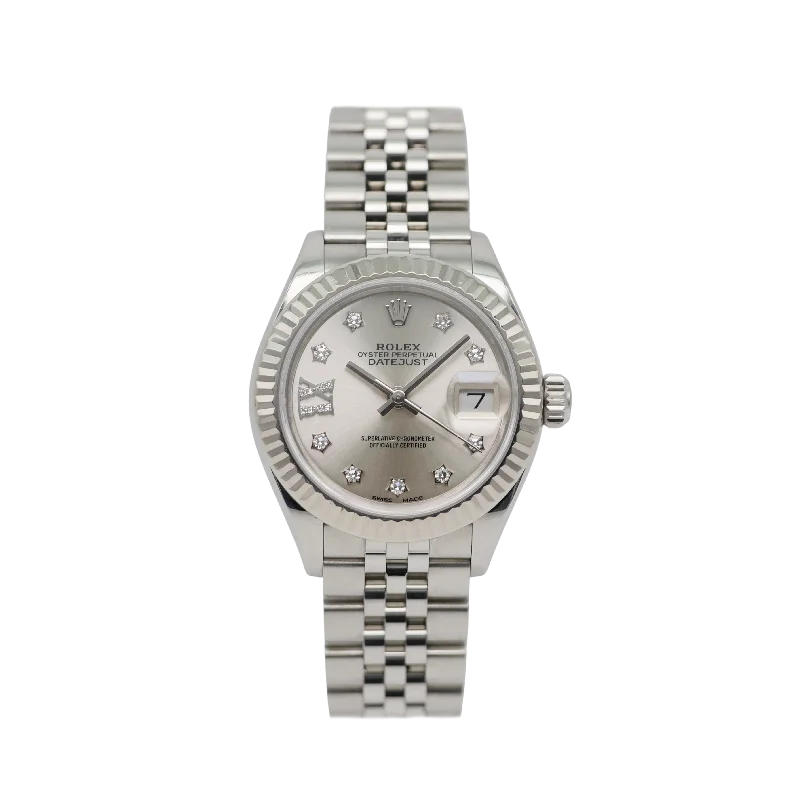 titanium watches for men with sleek and lightweight design -Rolex Datejust 28 Stahl 279174 - 2017