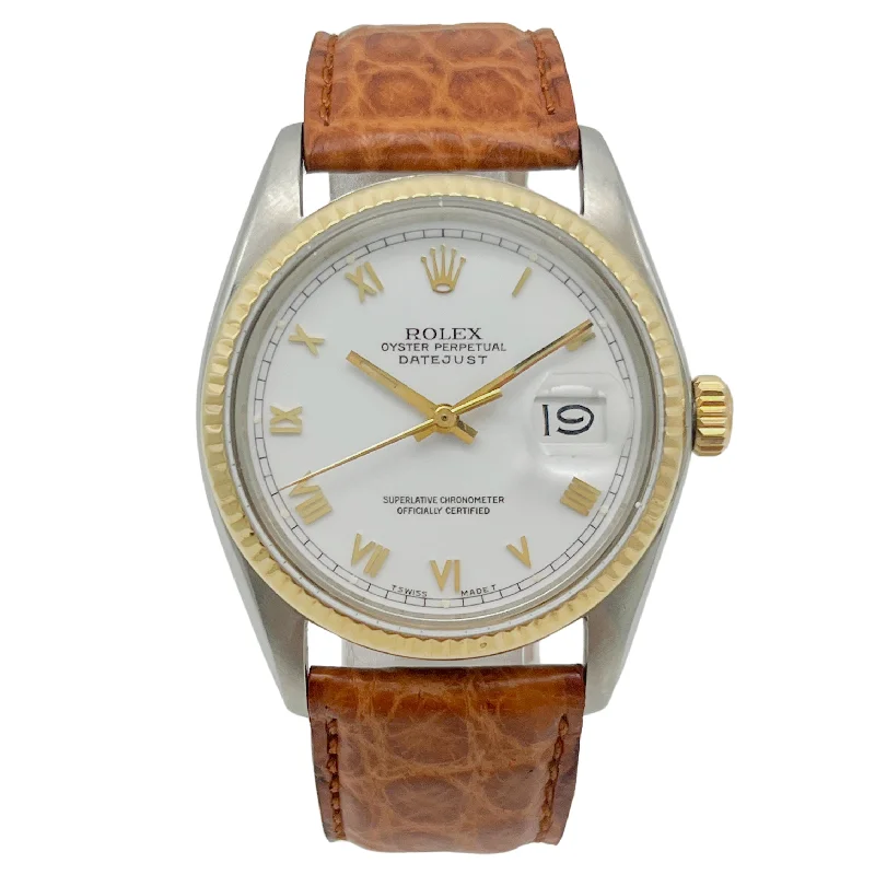 stylish sport watches for men with modern design and advanced features -Rolex Datejust 36 Stahl/Gelbgold 16013 - 1978