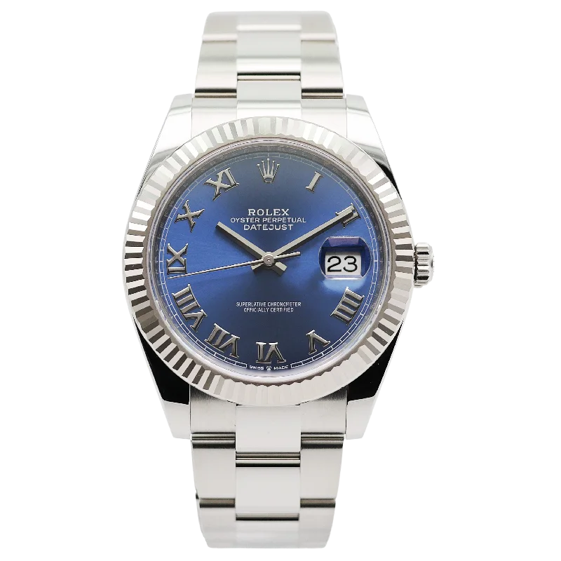 stylish watches for men with rugged features and outdoor functionality -Rolex Datejust 41 Stahl 126334 - 2023