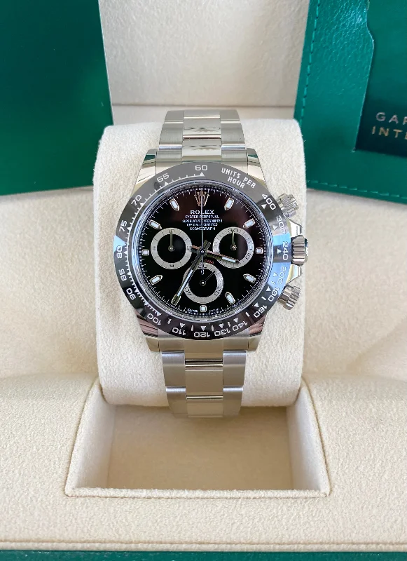 women’s watches with modern dials and classic leather bands -2023 Rolex Daytona 116500