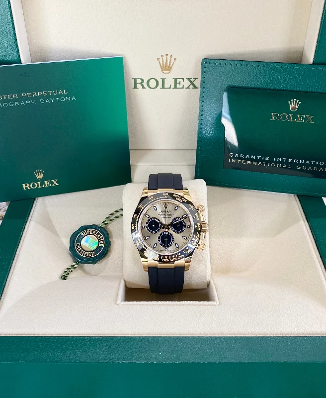 solar-powered watches for men with sleek, modern designs -2023 Rolex Daytona 116518