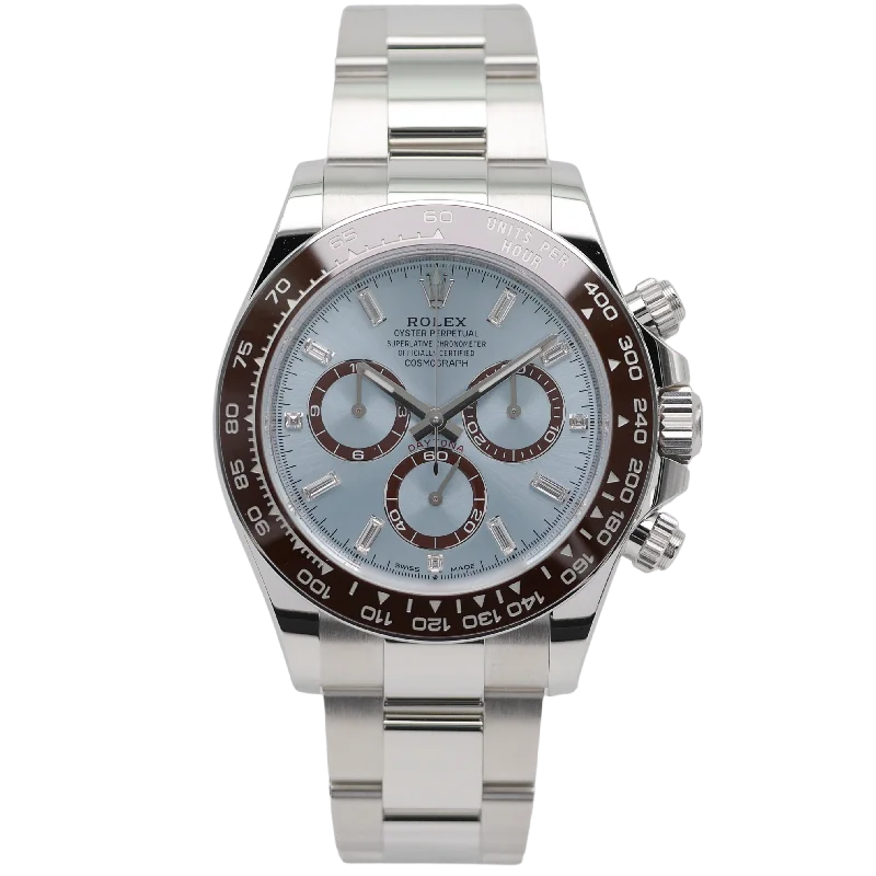 best sports watches for men with built-in GPS and altimeter -Rolex Daytona Platin 126506 - 2023