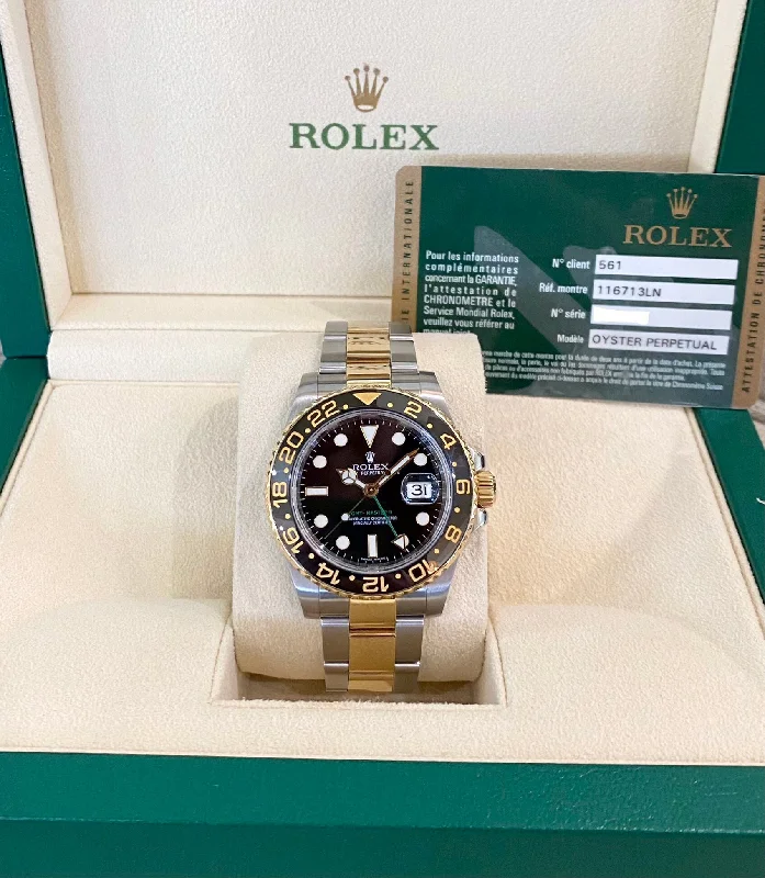 smartwatches for men with built-in GPS and health tracking -2010 Rolex GMT-Master II 116713LN