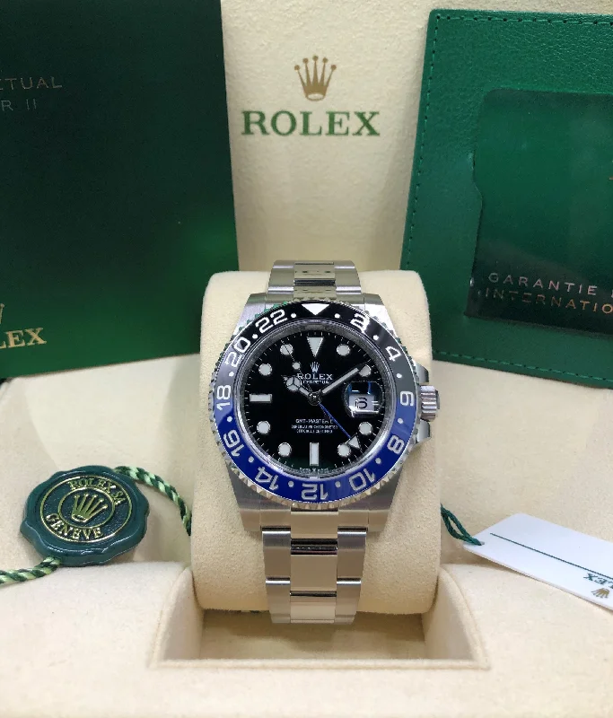 women’s watches with gold-tone accents and modern design -2023 Rolex GMT-Master II Batman 126710BLNR