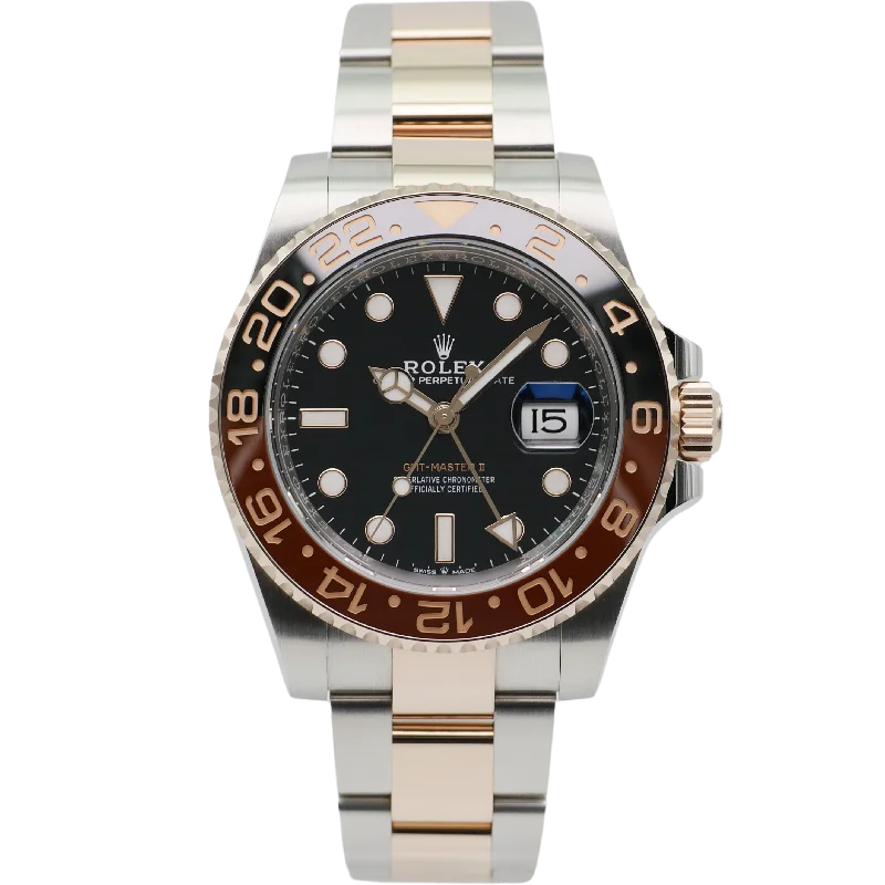 solar-powered sport watches for men with GPS and tracking features -Rolex GMT Master II Stahl/Rose 126711CHNR - 2020