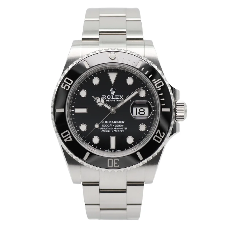 men’s watches with automatic movement and sporty designs -Rolex Submariner 41 Date Stahl 126610LN - 2021