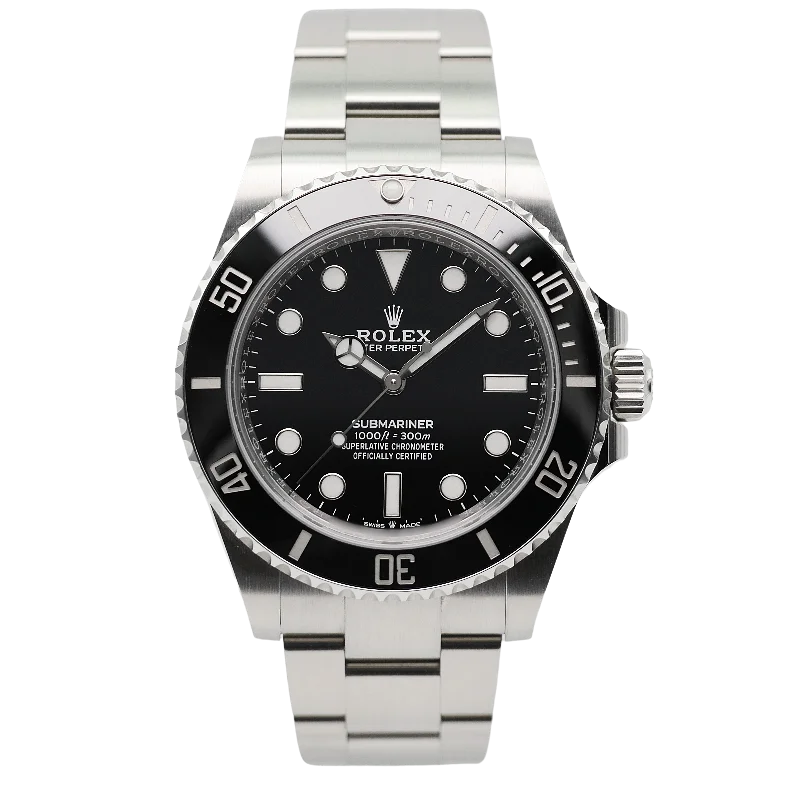 watches for men with minimalist designs and durable bands -Rolex Submariner 41 no Date 124060 - 2022