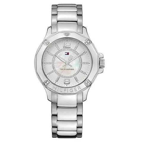 elegant women’s watches with sparkling gemstone details -Jacqn Round Women