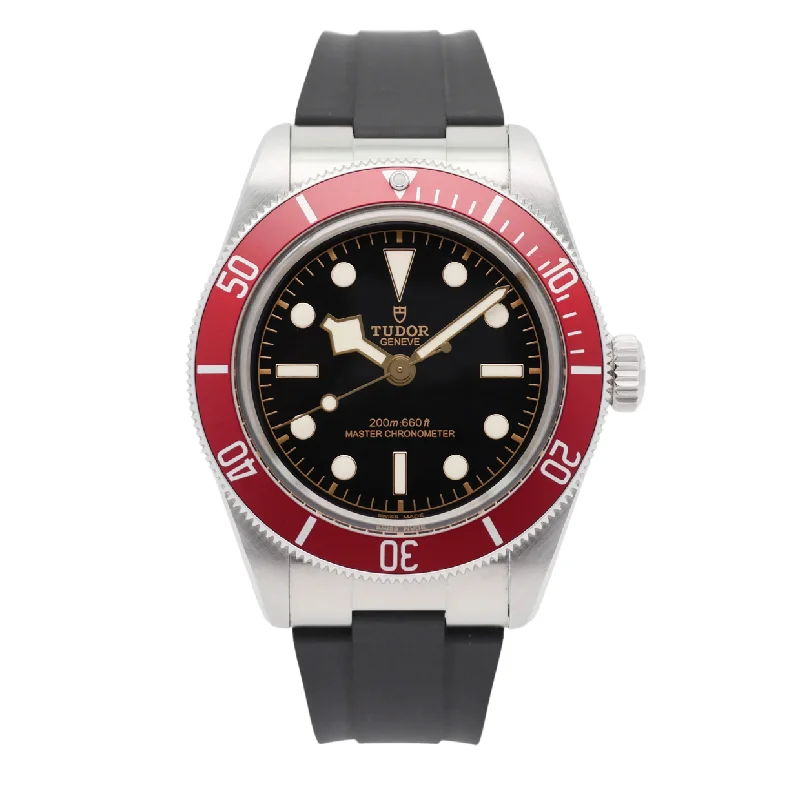 watches for men with silicone straps and modern, sporty look -Tudor Black Bay 41 Stahl 7941A1A0RU - 2023